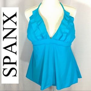 Spanx 2 Pc Tankini Swimwear